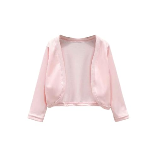 Generisch Chaqueta de protección solar para niños y niñas, color sólido, ligero, verano, transpirable, ropa de abrigo para hombre, Navidad, Rosa., 11-12 años