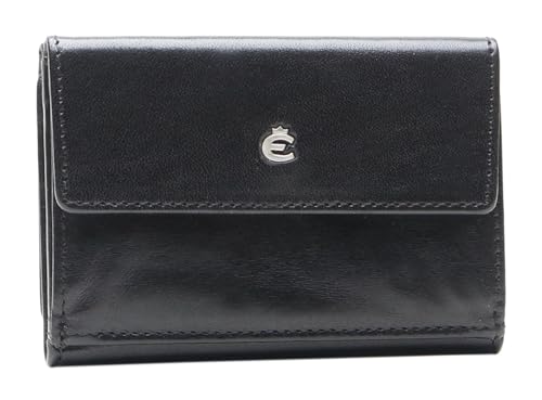 Esquire Toscana Porte-monnaie II en cuir 9 cm idéal pour voyager léger