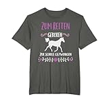 Reiten und Reiter Pferde Sprüche Geschenk