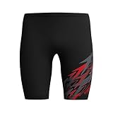 Speedo Medley Logo Jammer für Herren, Schwarz, 30