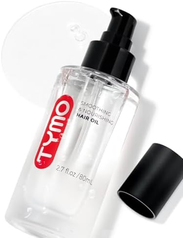 TYMO Weightless Hair Oil | Organic Nourishing Hair Treatment for Shine, Smoothness and Protection | Vegan Hair Serum Perfect for Dry, Damaged, Frizzy and Curly Hair, 2.7 Fl Oz
