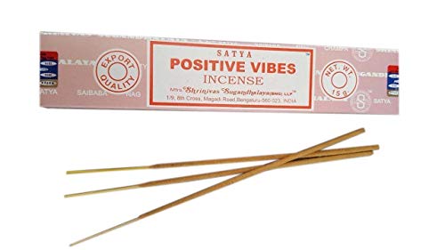 Satya Positive Vibes Incense Sticks Agarbatti Indian Natural Fragrance Pack Of 3 #TOP2