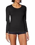 Single Jersey, elastisch CALIDA Natural Comfort Langarmshirt, Rundhals Damen, aus hochwertiger Baumwolle, natürlicher Glanz und glatter Griff