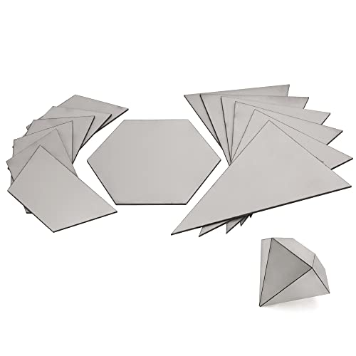 Flameweld Welding Kit Welding Plate - 13Pcs 201 Stainless Steel Welding Coupons Diamond Shape, 11 Gauge 1/8" Thick Welding Training Metal With Mig, Tig, Gas, Arc, Stick #TOP1