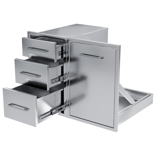 Yokrawpet Triple Drawer & Door Combo
