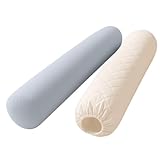 STEFANO ZANNI Cojín Cilíndrico para Cama de Masajes - Relleno Extra Firme para Mayor Soporte, Microfibra Suave al Tacto +...