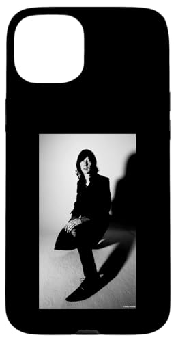 Primal Scream Singer Bobby Gillespie �|�[�g���[�g �A���f�B�E�E�B���V���[ �X�}�z�P�[�X iPhone 15 Plus �p