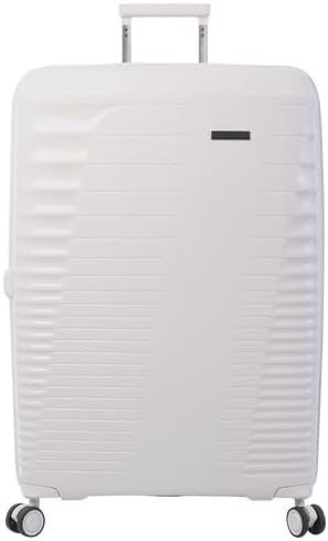 Totto – Valigia Rigida Grande, Modello Traveller, 51,5 x 76,5 x 35,5 cm, Capacità 139 L, Espandibile, Ruote 360º, Maniglia Telescopica, Cinghie di Compressione Interne, Lucchetto TSA, Beige, Beige, Grande Espandibile