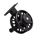 左手軽量氷釣りリールスムーズな操作冬用ギア氷釣りリール