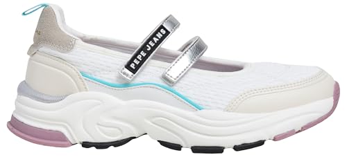 Pepe Jeans Mave Ballet G Sneak tennis toile fille chaussure basse souple rose