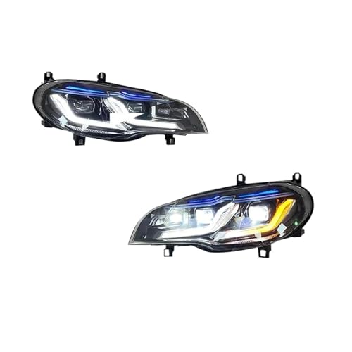 Phares BMW X5 E70 (2007-2013) : pack complet feux avant, arrière et antibrouillard Plug and Play - 2