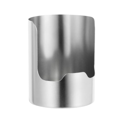 Soporte organizador de cocina, soporte de cuchara de acero inoxidable y soporte de tapa para almacenamiento de encimera, colocación simple cerca de estufa o fregadero, soporte para cucharas, soporte