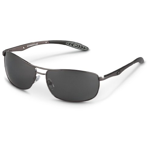 GARGOYLES Gun INTERVAL Sunglasses with Polarized Smoke Lenses