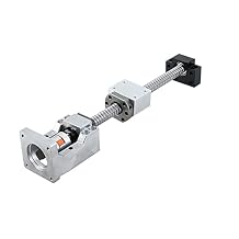 1605 Linear Motion CNC Ball Screw with Anti Backlash Nut, Coavoo SFU1605 660mm / 25.98 inch 16mm Ballscrew + BK12 BF12 Bearing End Support + Coupler + Nut Housing + Motor Mount for Nema 23 Stepper