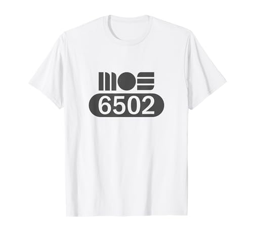 MOS 6502 CPU Retro Programmer T-Shirt