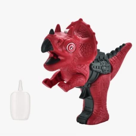Image of Mini Dinosaur Dino Machine Gun Toy with Spray Smoke Effect, Mist Spray Guns Toy for Kids Toddlers, Blue