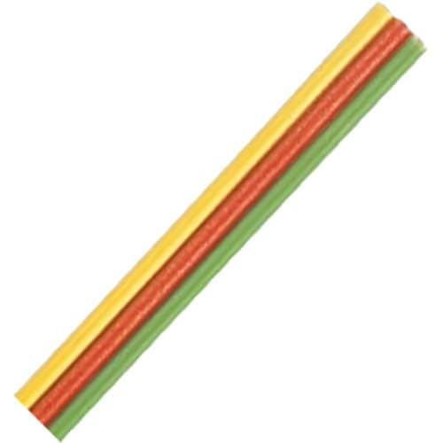32393 - Filo a nastro, 0,14 mm², 25 m, giallo-rosso-verde