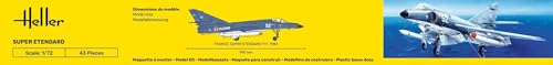 Starter Kit Super Étendard Heller 1/72 maquette prête à peindre sans achat supplémentaire