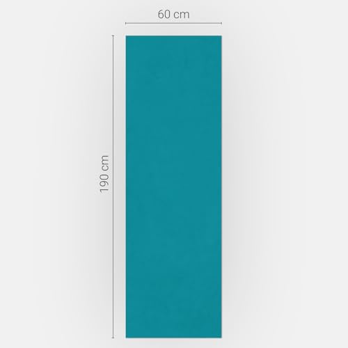 Tapis de cuisine rénovation turquoise pour protéger le sol - 5
