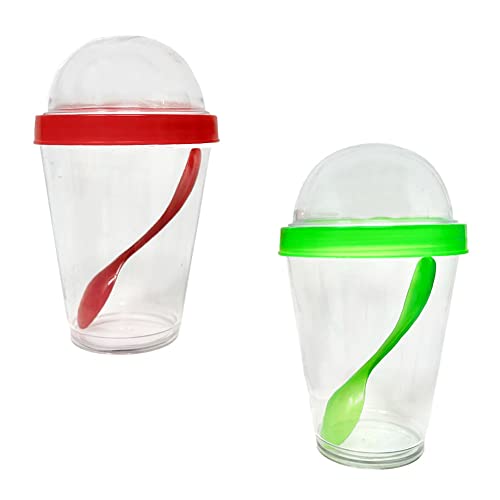 Knextion Inc Food Storage Containers - Portable Snack Cups -