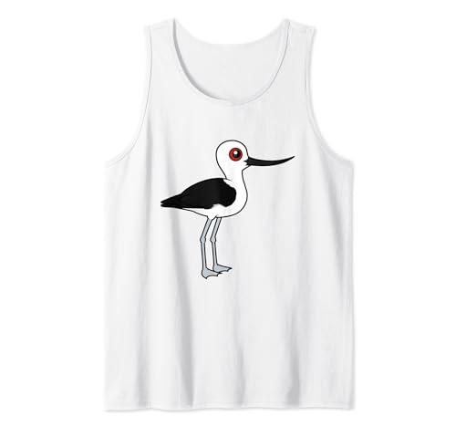 Cute Cartoon Andean Avocet Birdorable Bird Species Tank Top