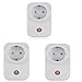 Produktbild WLAN Smart Steckdose Alexa Kompatibel (Amazon Echo/Echo Dot und Google Home) 3 Pack, AOZBZ Funk WiFi Intelligente Fernbedienung Socket Stecker mit App Steuerung for IOS und Android