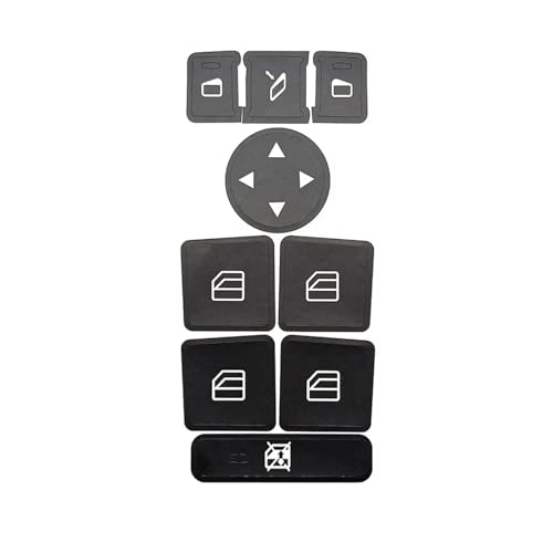 Autocollant de réparation bouton lève-vitre Benz W176 pour un intérieur soigné