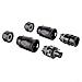 Lioaeust Photovoltaik-Stecker, 3-adrig, wasserdicht, AC-Stecker und -Buchse, BC01-Buchse/Buchse + Stecker/Stecker, IP68 für Wechselrichter, wasserdicht