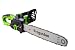 Progarden Electric Chainsaw, 16-inch Bar, 2200W, Green and Black