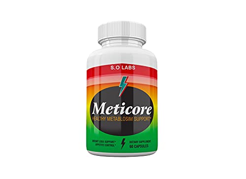 S.o Labs Official Meticore Weight Management Metabolism Supplement Pills Reviews Prime Manticore Pill Booster (60 Capsules) #TOP3