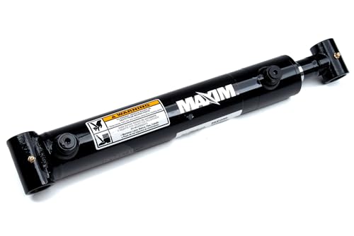 Maxim WT Hydraulic Welded Cylinder - 3.5” Bore x 12” Stroke, 3000 PSI - Reliable Hydraulic Cylinder for Industrial & Agricultural Machinery - Dependable Long-Term Performance