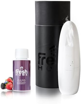 California Fresh Home Plug in Diffuser with Capo Berry Oil - App-Controlled Waterless Diffuser for Home & Office - Up to 3000 Sq FT Coverage, Kid & Pet Safe image 2