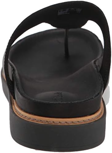 Clarks Women's Trace Shore Sandal, Black Leather, 7 M US | Image 2