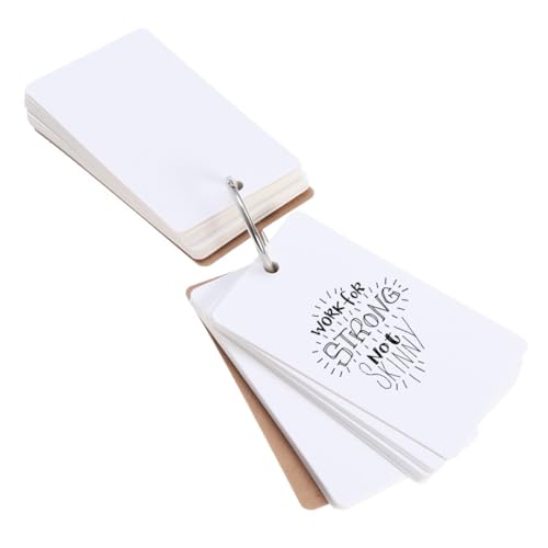 Tarjetas de índice con anillo de acero inoxidable Cabilock de alta durabilidad 7