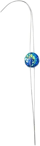 Miniatura 3 de YOKIND 4 agujas de cuentas de acero inoxidable curvadas de ojo grande, 4 pulgadas, plata, cargador giratorio de cuentas, fabricación de joyas