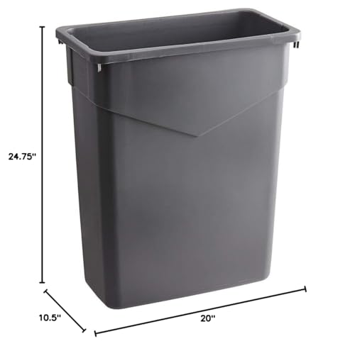 PRO&Family Caneca rectangular slim 15 gal 10 pack miniatura 2