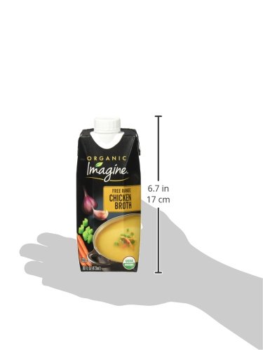 Imagine Organic Free Range Chicken Broth, 16 Fl Oz, Pack of 1