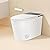 BAYTINA Smart Toilet with Bidet Built in,One Piece Bidet Toilet,Japanese Toilet for Bathroom with Remote Control,Modern Elongated Toilet with heated toilet seat,bidet warm water,Auto Open/Close Lid