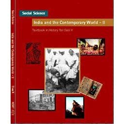 NCERT India &amp; Contemporary World - II (History) in English medium for Class 10 – latest edition as per NCERT/CBSE with binding