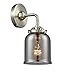 Innovations 284-1W-SN-G53 Small Bell 1 Light Sconce Part of The Nouveau Collection, Brushed Satin Nickel