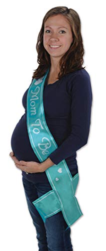 Beistle 60525-T Mom to be Satin Sash, One Size Fits Mos - //coolthings.us