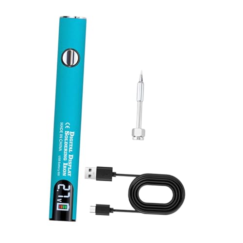 DeeRace 【2025新登場・充電式はんだごてセット】はんだごて 充電式 半田ごて コードレス usb 電気はんだごて 溶接はんだごてツール 家庭用電気溶接ペン 電圧調整可能 電気DIY用 基盤電子作業 家電修理 回路基板 溶接工具 日常家庭用 持運便