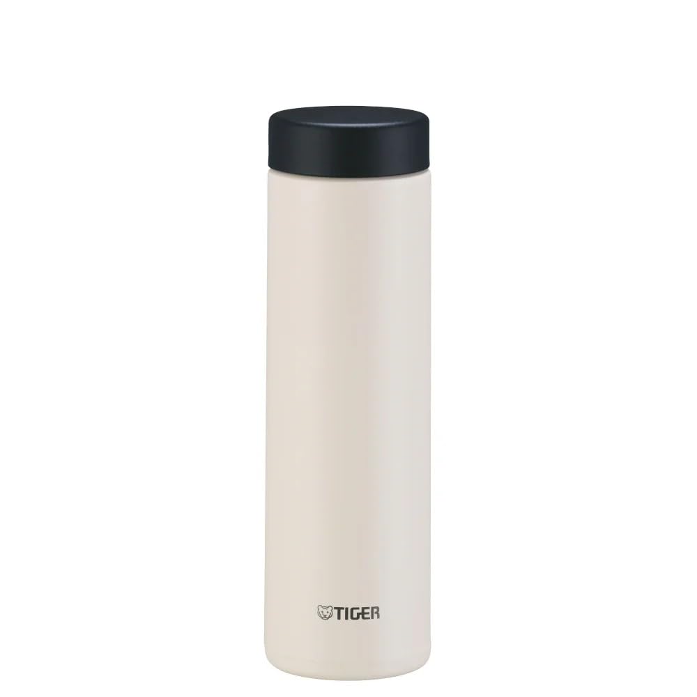 Bouteille isotherme Tiger MMZ-W Easy-to-Carry, ultra légère, petites capacités, facile à laver, sans BPA, conservation froid 24h et chaud 12h, conçue au Japon (aigrette blanche, 500 mL