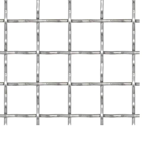 Panneau grillage robuste 21x21x2,5 mm en acier inoxydable premium - 3