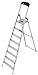 XXR 8 ft Aluminum Step Ladder with 330 lb. Load Capacity