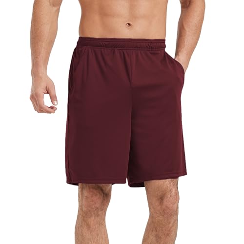 5 Pack Men's Athletic Gym Shorts with Pockets Quick Dry Activewear Workout Running Shorts for Men3