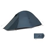 Naturehike Cloud Up Pro Tent,2025 Upgrade Ultralight Tents,1.36kg/3lbs,Double 2 Person Tent,for Cycle Camping,Backpacking,Hiking,Self-Standing,Construction,Easy Set Up(Navy Blue)