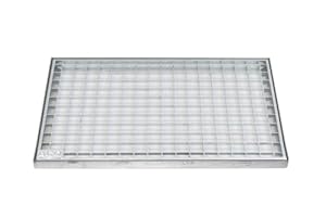 Aco 03490 Stahlgitterrost 60x40 cm Zarge