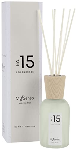 MySenso Citronnelle No 15 diffuseur 240ml contre les odeurs de renfermé