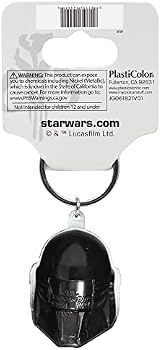 Llavero De Goma Star Wars The Mandalorian - Bounty Hunter, 6 Cm, Producto Oficial UK, Multicolor